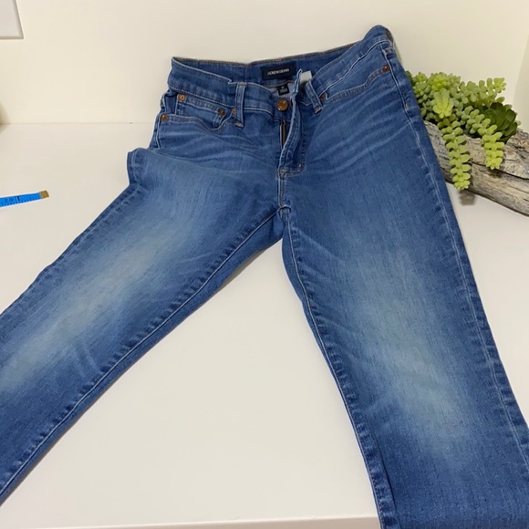 J Crew High-rise Toothpick Jean with Raw Hem, size 27 - Picture 1 of 8